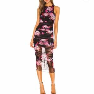 NBD Elio Midi Dress in Vintage Floral